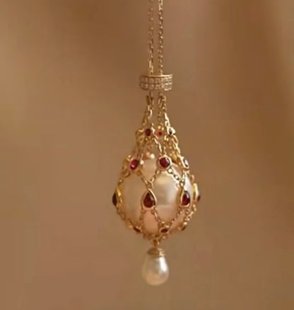 Minimalist Jewelry Pearl Necklace 13