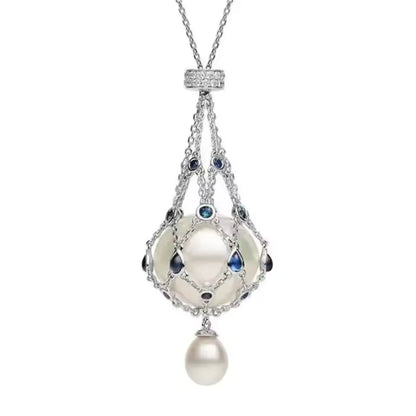 Minimalist Jewelry Pearl Necklace 13