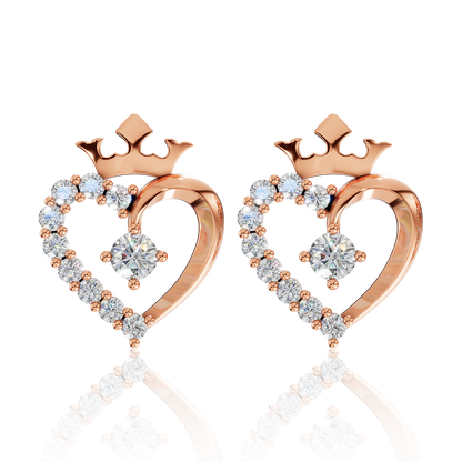 SOOBIN'S QUEEN | Arlina CZ Gold Jewelry Collection (Earrings & Necklaces in 10K/14K Gold)