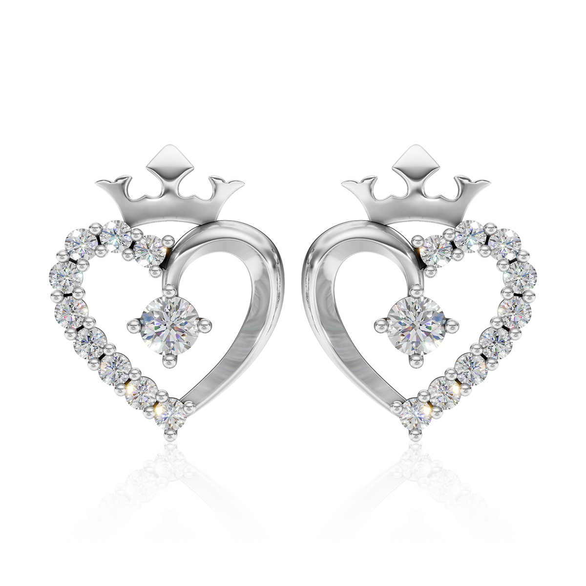 SOOBIN'S QUEEN | Arlina CZ Gold Jewelry Collection (Earrings & Necklaces in 10K/14K Gold)