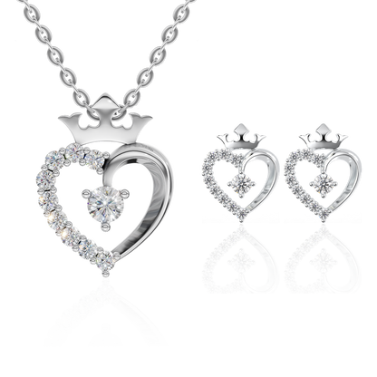 SOOBIN'S QUEEN | Arlina CZ Gold Jewelry Collection (Earrings & Necklaces in 10K/14K Gold)